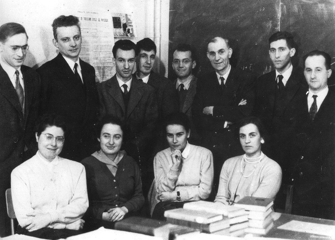 Le groupe Kastler en 1956