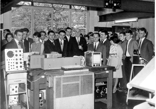 Le laboratoire en 1966