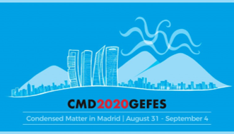 CMD2020GEFES, Madrid, 31 Août-4 Septembre 2020