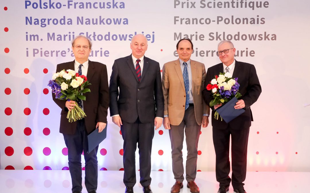 Maria Skłodowska and Pierre Curie prize reward Dominique Delande and Jakub Zakrzewski